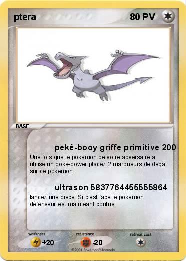 Pokemon ptera
