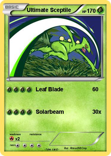 Pokemon Ultimate Sceptile