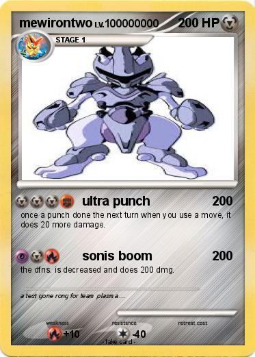 Pokemon mewirontwo