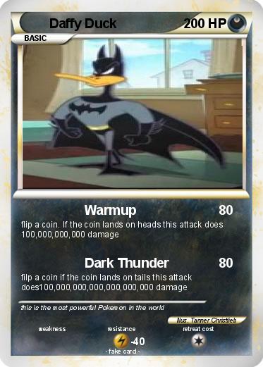 Pokemon Daffy Duck