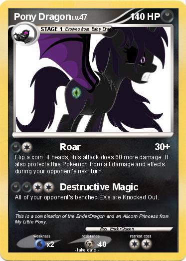 Pokemon Pony Dragon