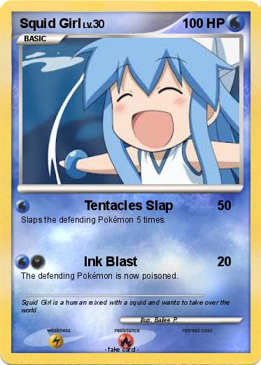 Pokemon Squid Girl
