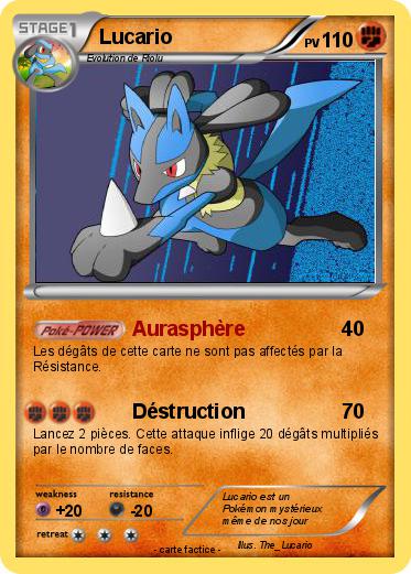Pokemon Lucario