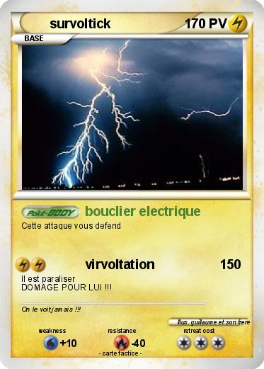 Pokemon survoltick