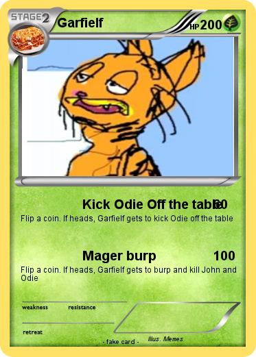 Pokemon Garfielf