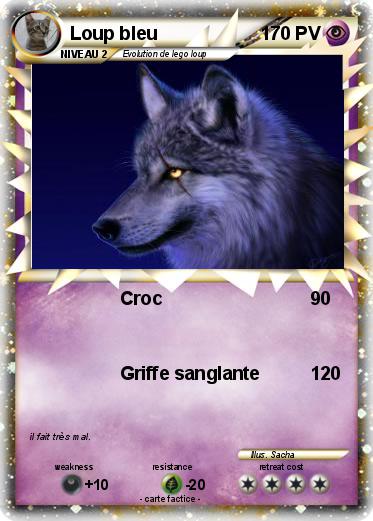 Pokemon Loup bleu