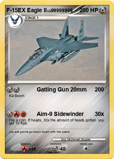 Pokemon F-15EX Eagle II