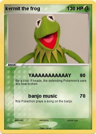 Pokemon kermit the frog