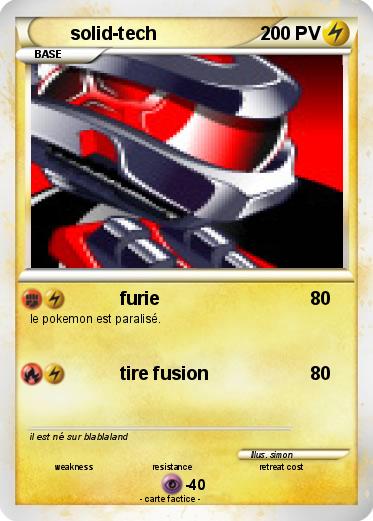 Pokemon solid-tech