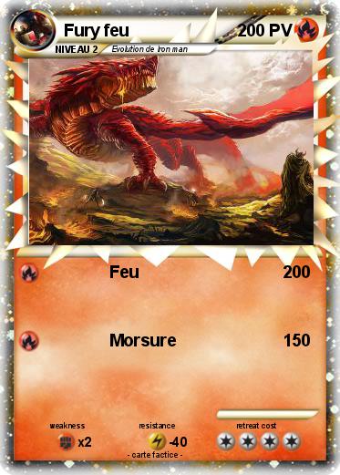 Pokemon Fury feu