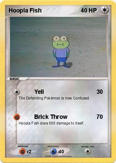 Pokemon Hoopla Fish