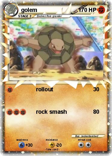 Pokemon golem
