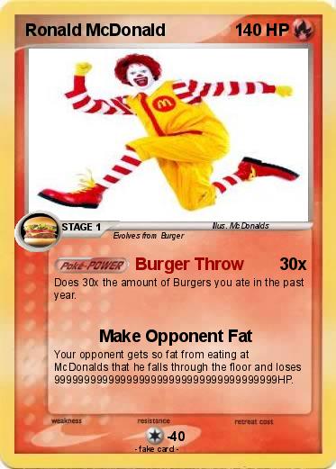 Pokemon Ronald McDonald