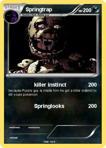 Pokemon Springtrap