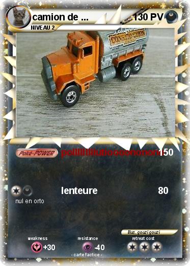 Pokemon camion de ...