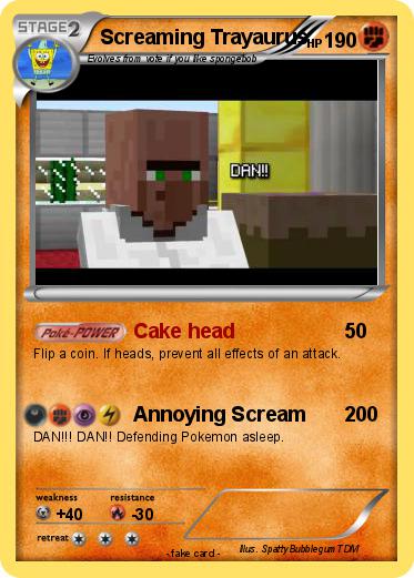 Pokemon Screaming Trayaurus