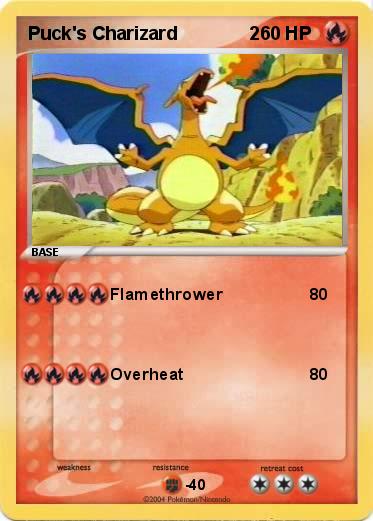 Pokemon Puck's Charizard              2