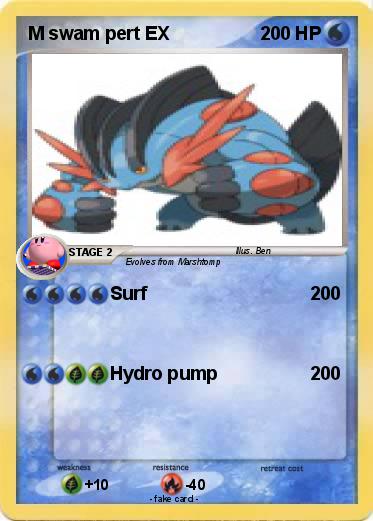 Pokemon M swam pert EX