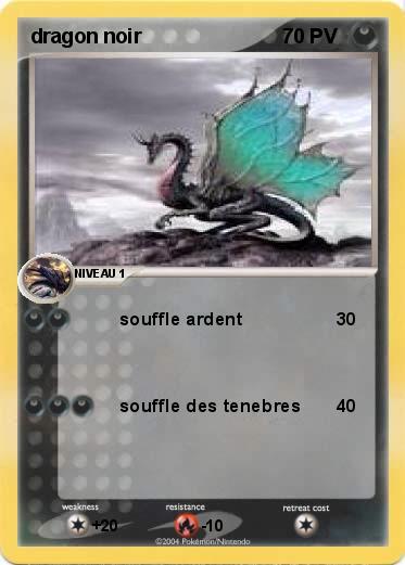 Pokemon dragon noir