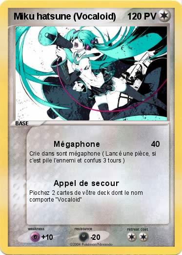 Pokemon Miku hatsune (Vocaloid)