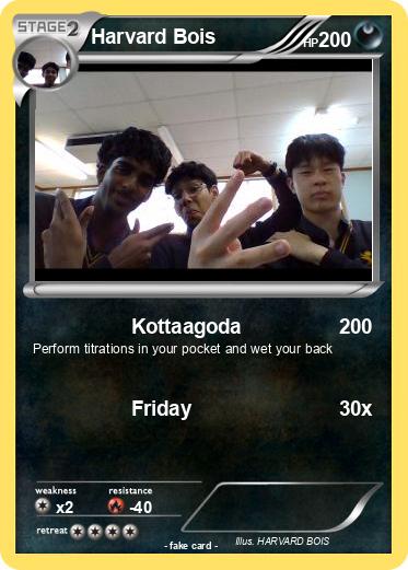 Pokemon Harvard Bois