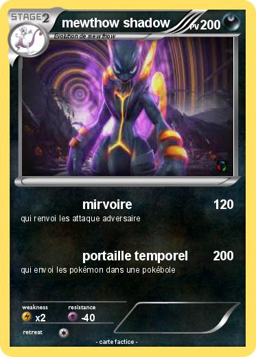 Pokemon mewthow shadow