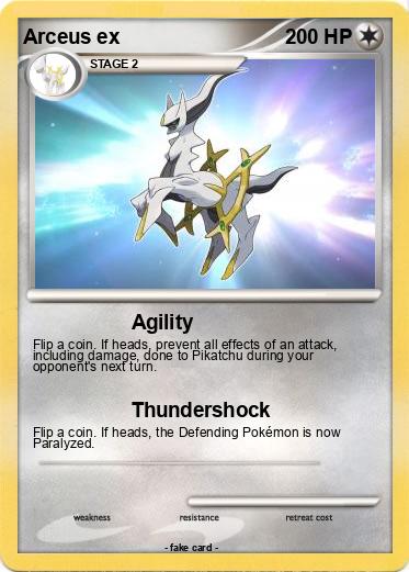 Pokemon Arceus ex