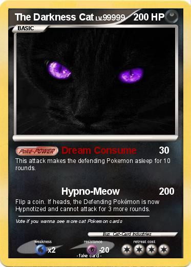 Pokemon The Darkness Cat