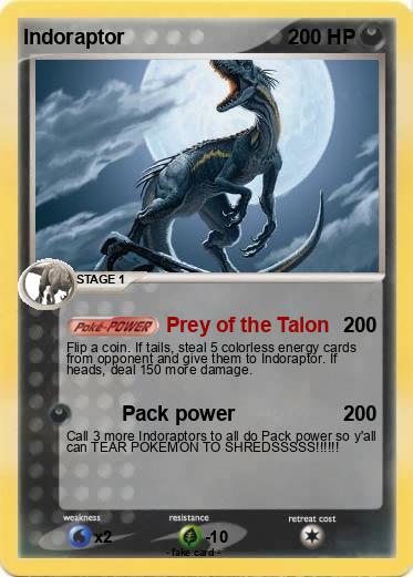 Pokemon Indoraptor