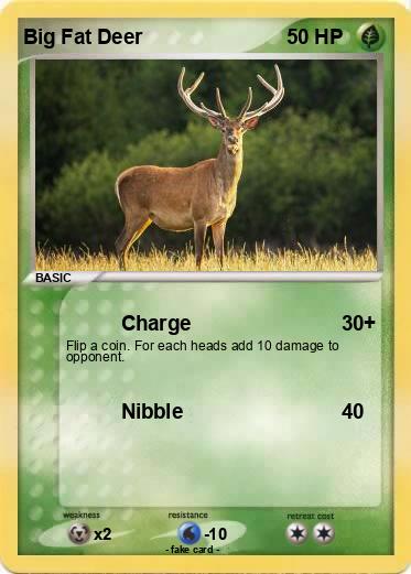 Pokemon Big Fat Deer