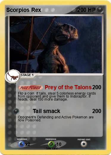 Pokemon Scorpios Rex