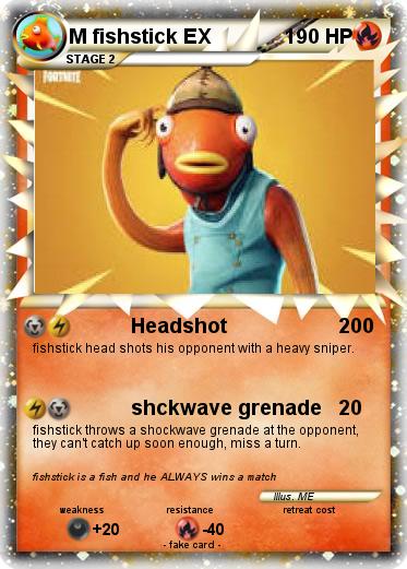 Pokemon M fishstick EX