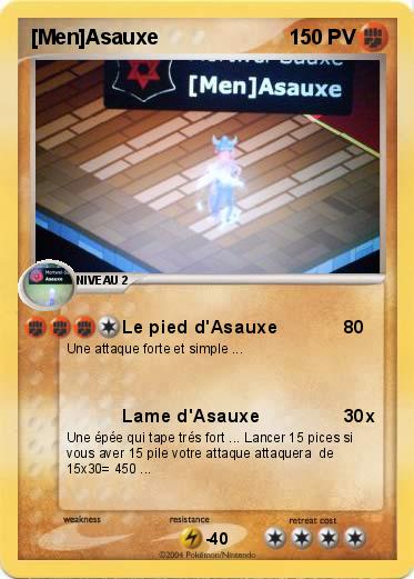 Pokemon [Men]Asauxe 