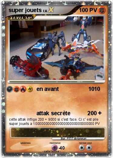 Pokemon super jouets