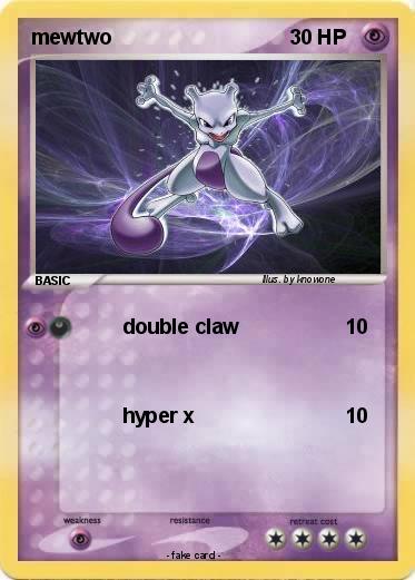 Pokemon mewtwo