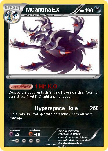 Pokemon MGaritina EX