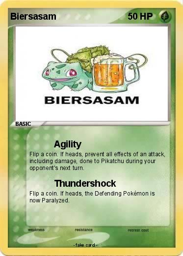 Pokemon Biersasam