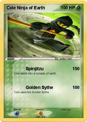 Pokemon Cole Ninja of Earth
