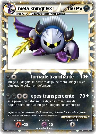 Pokemon meta kningt EX