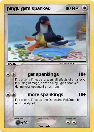 Pokemon pingu gets spanked