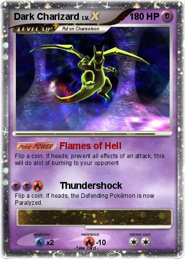 Pokemon Dark Charizard