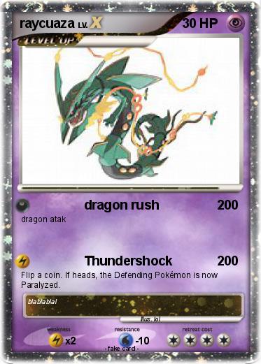 Pokemon raycuaza