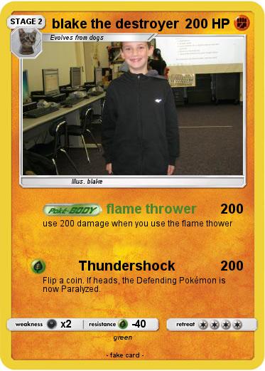 Pokemon blake the destroyer