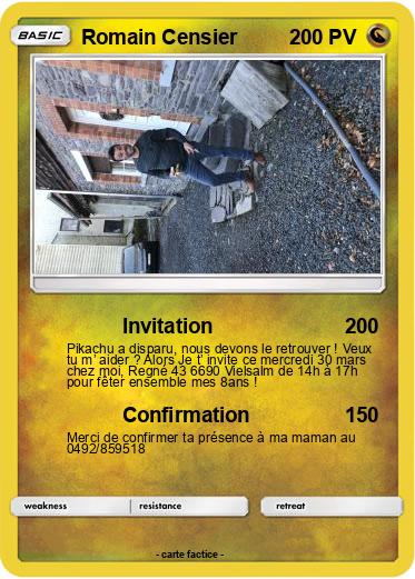 Pokemon Romain Censier