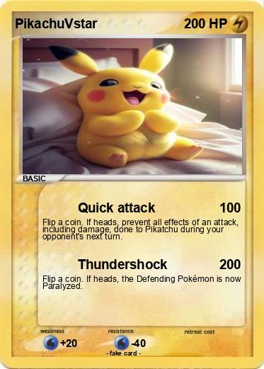 Pokemon PikachuVstar