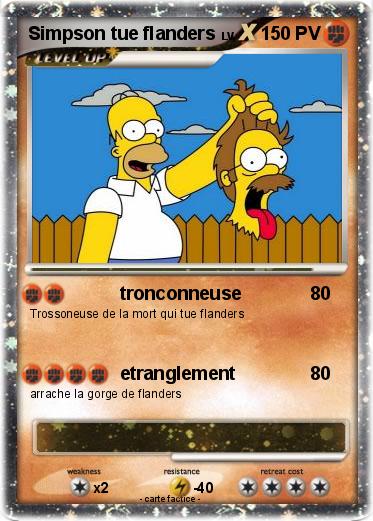 Pokemon Simpson tue flanders