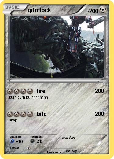 Pokemon grimlock