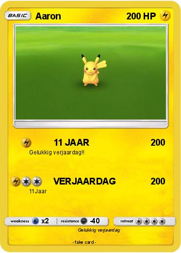 Pokemon Aaron