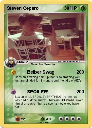 Pokemon Steven Cepero