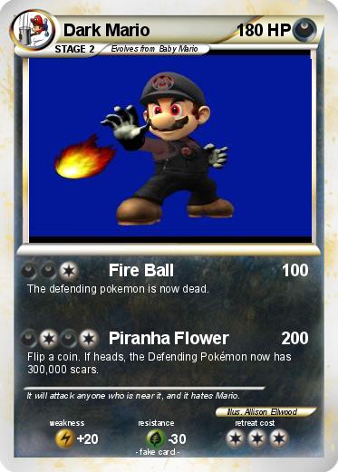 Pokemon Dark Mario